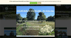 Desktop Screenshot of malmoburlovgk.com